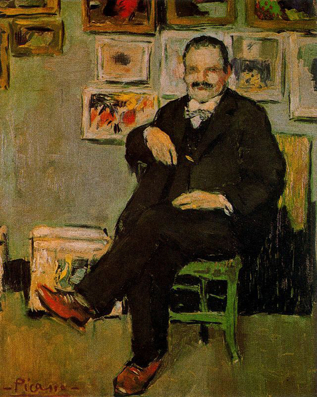 Picasso Portrait of Gustave Coquiot 1901